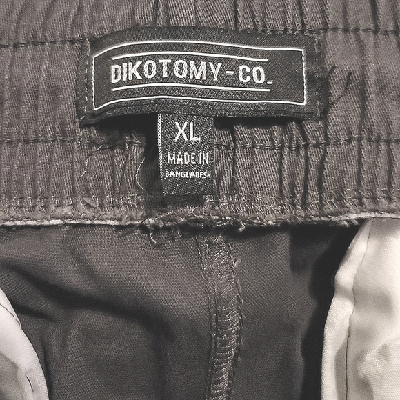 Dikotomy Grey Cargo Pants XL - Picture 3 of 3